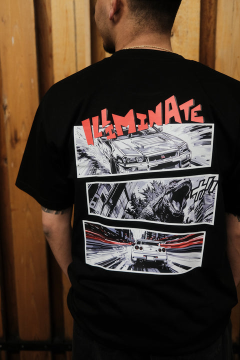 GODZILLA X GTR TEE