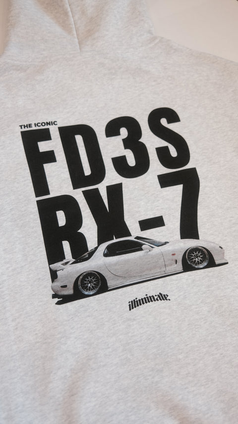 ICONIC RX7 HOODIE *PRE-ORDER* // 140 ENTRIES