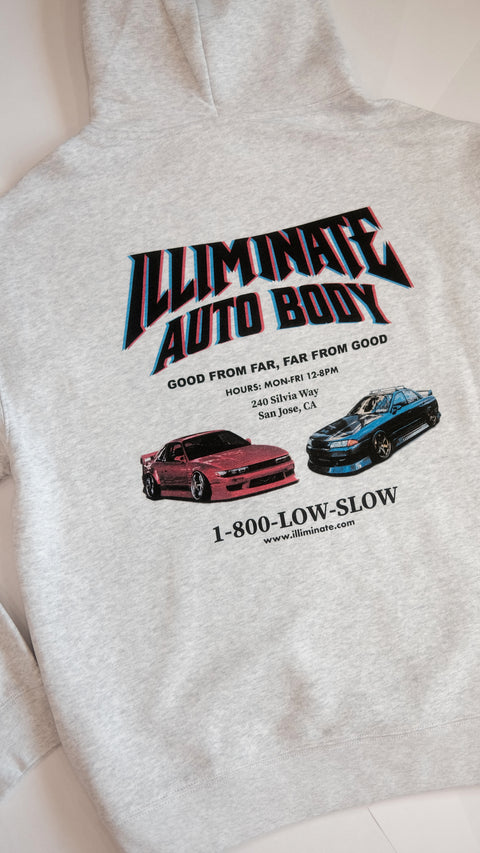 ILLIMINATE AUTO BODY HOODIE *PRE-ORDER* // 140 ENTRIES