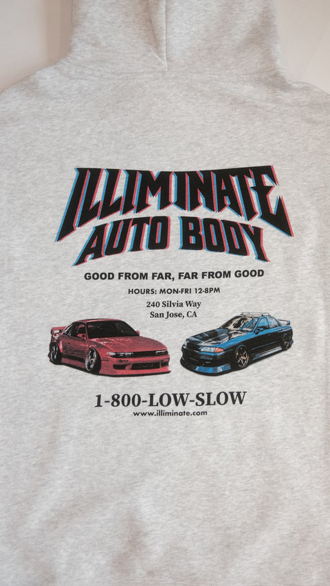 ILLIMINATE AUTO BODY HOODIE *PRE-ORDER* // 140 ENTRIES