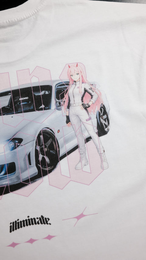 LOW & SLOW ANIME TEE (PINK) // 80 ENTRIES