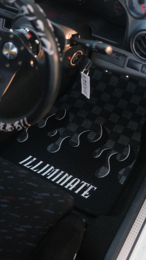 HOT BOI CHECKERED FLOOR MATS // 200 ENTRIES