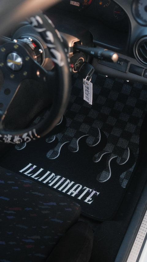 HOT BOI CHECKERED FLOOR MATS // 200 ENTRIES