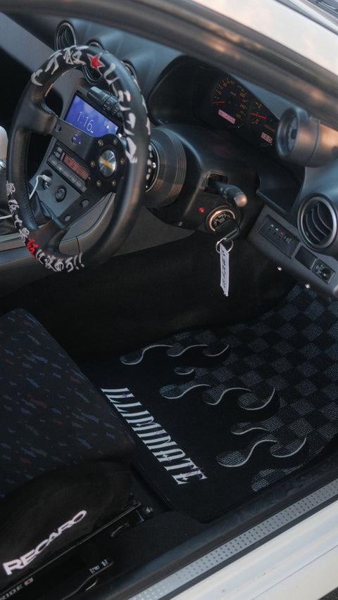 HOT BOI CHECKERED FLOOR MATS // 200 ENTRIES