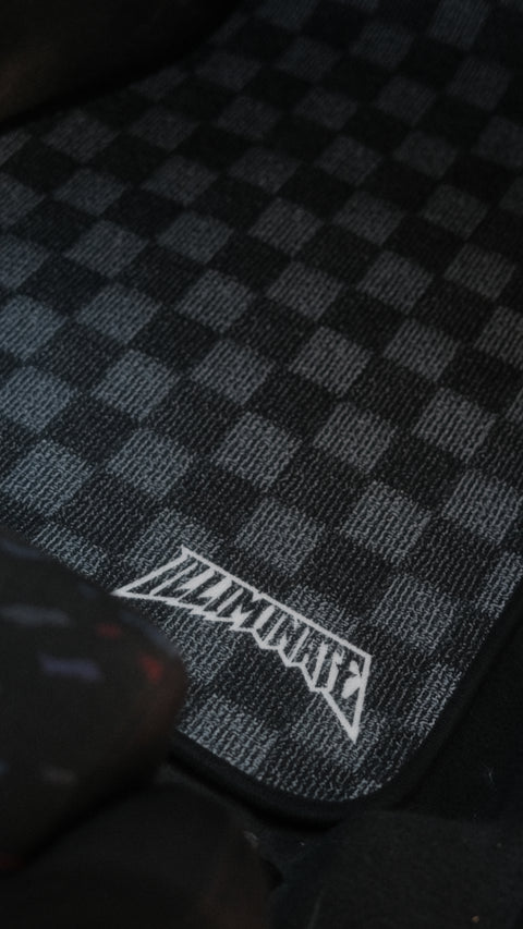 ILLIMINATE CHECKERED FLOOR MATS // 200 ENTRIES