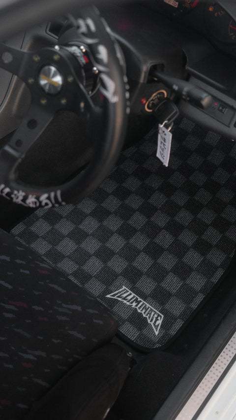 ILLIMINATE CHECKERED FLOOR MATS // 200 ENTRIES