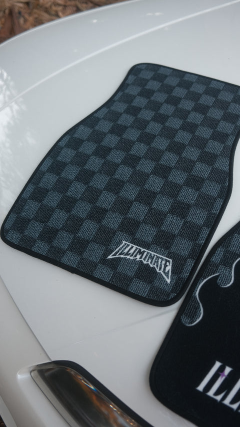 ILLIMINATE CHECKERED FLOOR MATS // 200 ENTRIES