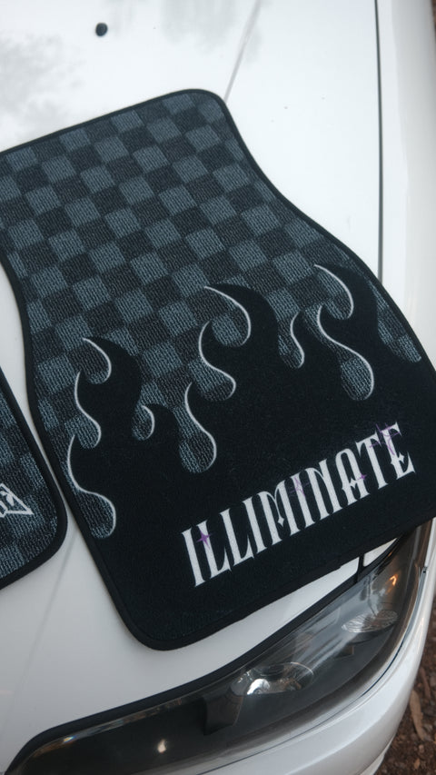 HOT BOI CHECKERED FLOOR MATS // 200 ENTRIES
