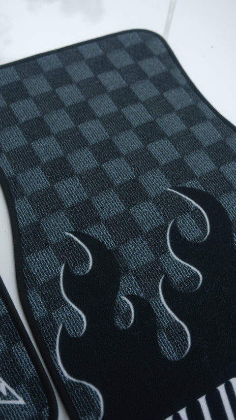 HOT BOI CHECKERED FLOOR MATS // 200 ENTRIES
