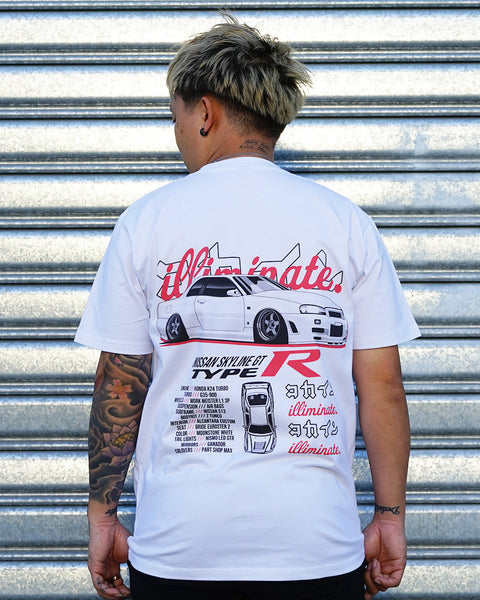 5X ENTRIES R34 GT TYPE R TEE // 200 ENTRIES