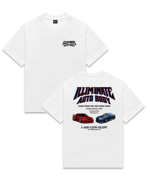 ILLIMINATE AUTO BODY TEE // 80 ENTRIES