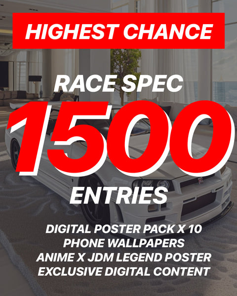 RACE SPEC // 1500 ENTRIES