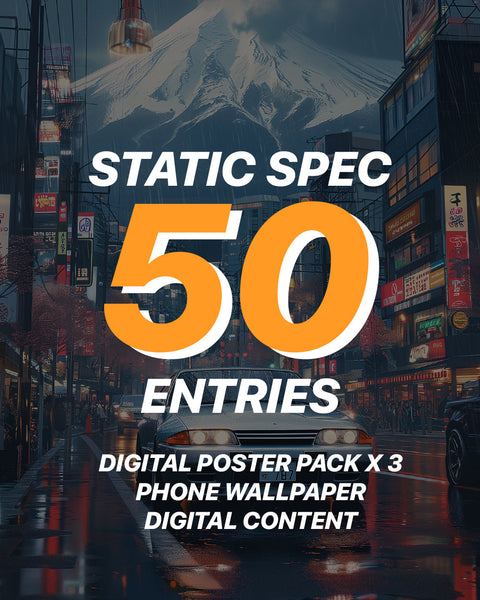 STATIC SPEC // 50 ENTRIES
