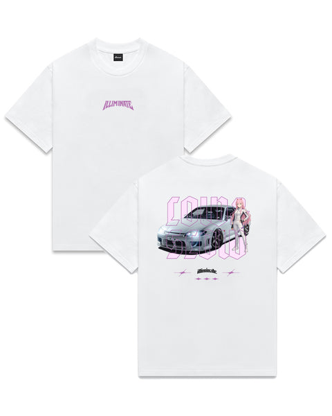 LOW & SLOW ANIME TEE (PINK) // 80 ENTRIES