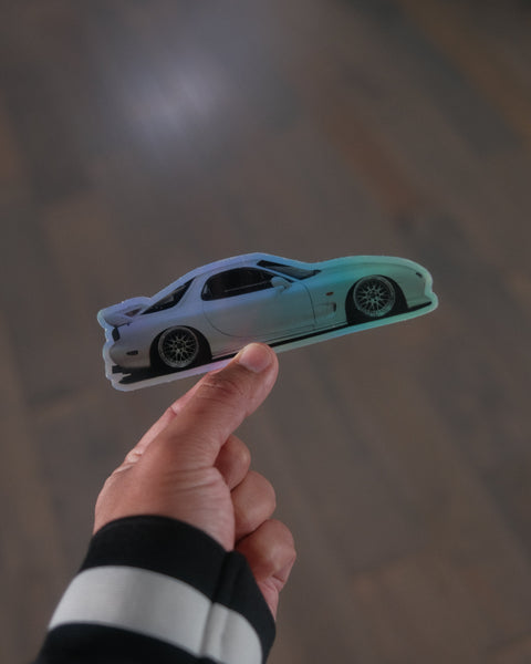 10X ENTRIES RX7 STICKER // 100 ENTRIES