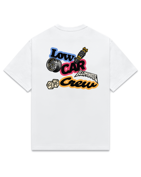 LOW CAR CREW TEE // 80 ENTRIES
