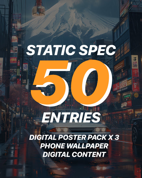 STATIC SPEC // 50 ENTRIES