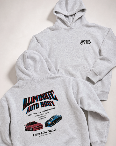 10X ENTRIES ILLIMINATE AUTO BODY HOODIE // 700 ENTRIES